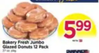 Tops Bakery Fresh Jumbo Glazed Donuts offer