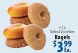 Caledonia Marketplace Bagels offer