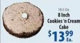 Caledonia Marketplace Cookies 'n Cream Cake offer