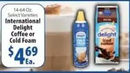Caledonia Marketplace International Delight Coffee or Cold Foam offer