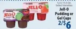 Caledonia Marketplace Jell-o Pudding or Gel Cups offer