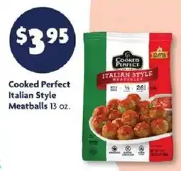 Family Dollar Cooked Perfect Italian Style Meatballs offer