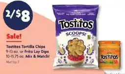 Family Dollar Tostitos tortilla chips offer