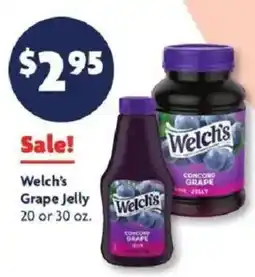 Family Dollar Welch's grape jelly offer