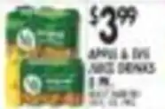 Pioneer Supermarkets Apple & Eve Juice Drinks offer