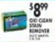 Pioneer Supermarkets Oxi Clean Stain Remover offer