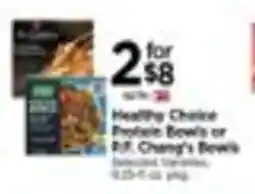 Tops Healthy Choice Protein Bowls or P.F. Chang's Bowls offer
