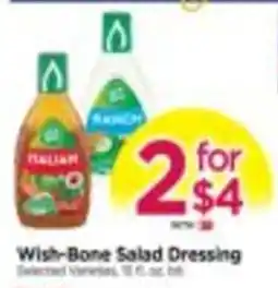 Tops Wish-Bone Salad Dressing offer