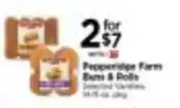 Tops Pepperidge Farm Buns & Rolls offer
