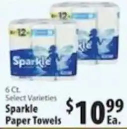 Caledonia Marketplace Sparkle paper towels offer