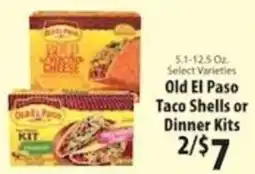 Caledonia Marketplace Old El Paso Taco Shells or Dinner Kits offer