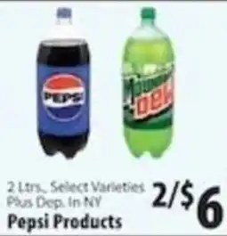 Caledonia Marketplace Pepsi Products offer