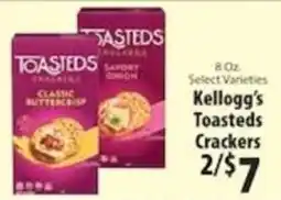 Caledonia Marketplace Kellogg's Toasteds Crackers offer