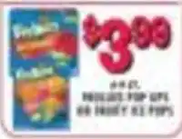Miners County Market Fruit Ice Pops offer