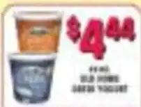 Miners County Market Old Home Greek Yogurt offer