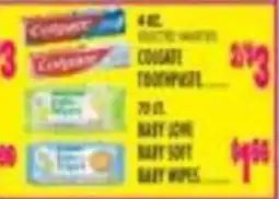Miners County Market Colgate toothpaste offer
