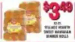 Miners County Market Village Hearth Sweet Hawaiian Banana Rolls offer