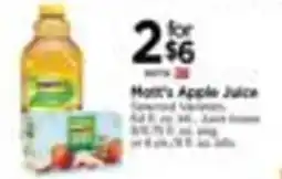 Tops Mott's Apple Juice offer