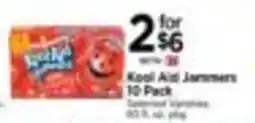 Tops Kool Aid Jammers offer