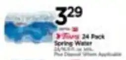 Tops Vitas 24 Pack Spring Water offer