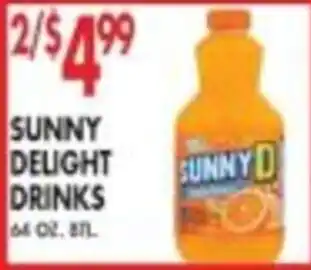 Pioneer Supermarkets Sunny Delight Drinks offer