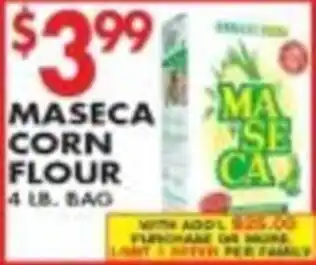 Pioneer Supermarkets Maseca corn flour offer