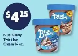 Family Dollar Blue Bunny Twist Ice Cream offer