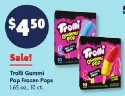 Family Dollar Trolli Gummi Pop Frozen Pops offer