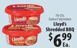 Caledonia Marketplace Lloyd's shredded bbq offer