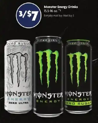 Family Dollar Monster Energy Drinks offer