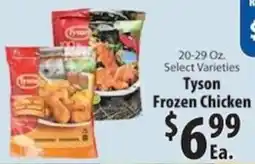 Caledonia Marketplace Tyson frozen chicken offer