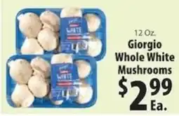 Caledonia Marketplace Giorgio whole white mushrooms offer