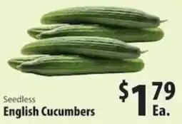 Caledonia Marketplace Seedless English Cucumbers offer