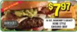 Miners County Market Barnes's 16 Oz. Barnaby's Jammy Kobe Style Ground Beef offer