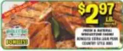 Miners County Market Bonnie's fresh & natural wholecut farm bonnie's extra lean pork country style ribs offer
