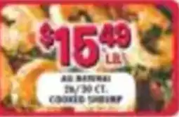 Miners County Market Cooked Shrimp offer