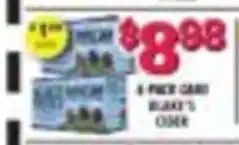 Miners County Market Blake's cider offer