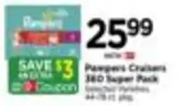 Tops Pampers Cruisers 360 Super Pack offer