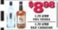 Miners County Market Free Vodka offer