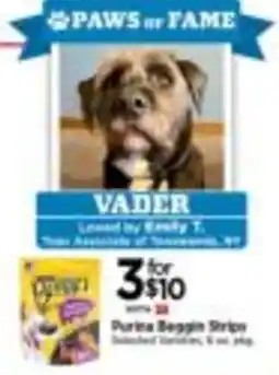 Tops Purina Beggin Strips offer