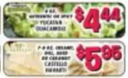 Miners County Market 8 oz. authentic or spicy yucatan guacamole offer