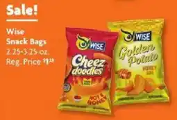 Family Dollar Wise snack bags offer