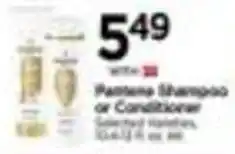 Tops Pantene Shampoo or Conditioner offer