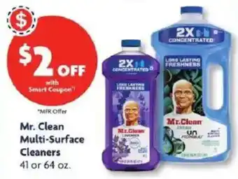 Family Dollar Mr. Clean Multi-Surface Cleaners offer
