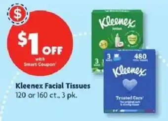 Family Dollar Kleenex Facial Tissues offer