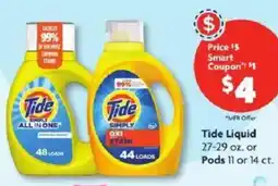 Family Dollar Tide Liquid offer