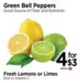 Tops Green Bell Peppers offer