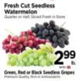 Tops Fresh Cut Seedless Watermelon offer