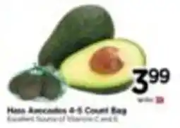 Tops Hass Avocados offer