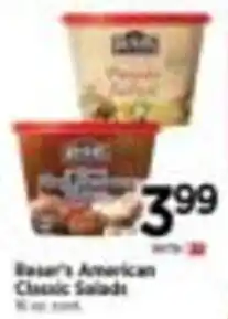Tops Baser's American Classic Salads offer